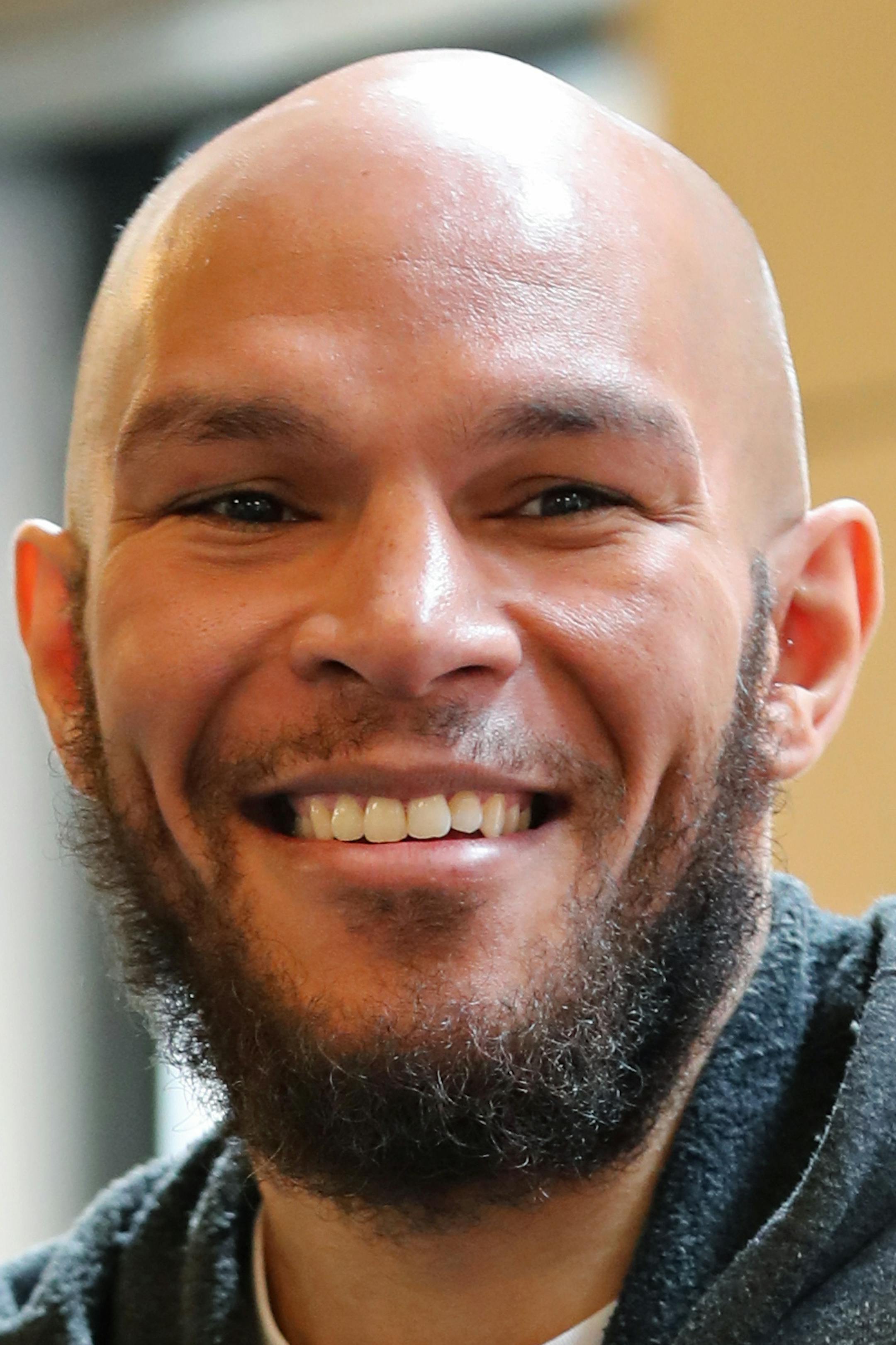 Minnesota native Caleb Truax, the current IBF super-middleweight champion, answered questions during a press conference promoting the return of boxing to the Armory in Minnesota. ] Shari L. Gross &#xef; shari.gross@startribune.com Reusse column on the return of boxing to the Armory, featuring Caleb Truax and Jamal James. News conference at Armory features Truax and James. Need shots of both, together and separate. Also could use some shots of the new Armoy. This story will also be a look back at