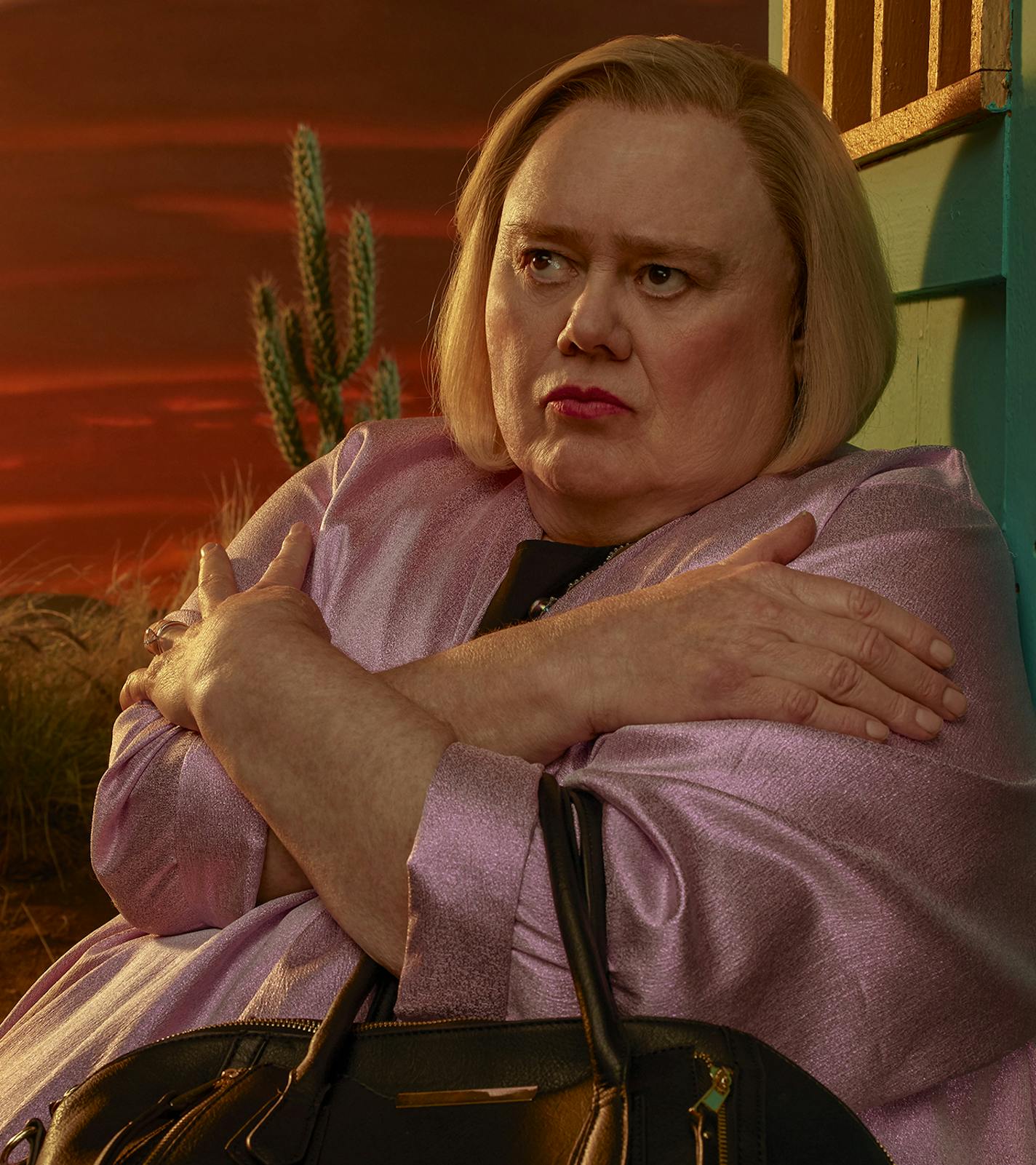 Louie Anderson as Christine Baskets in "Baskets."