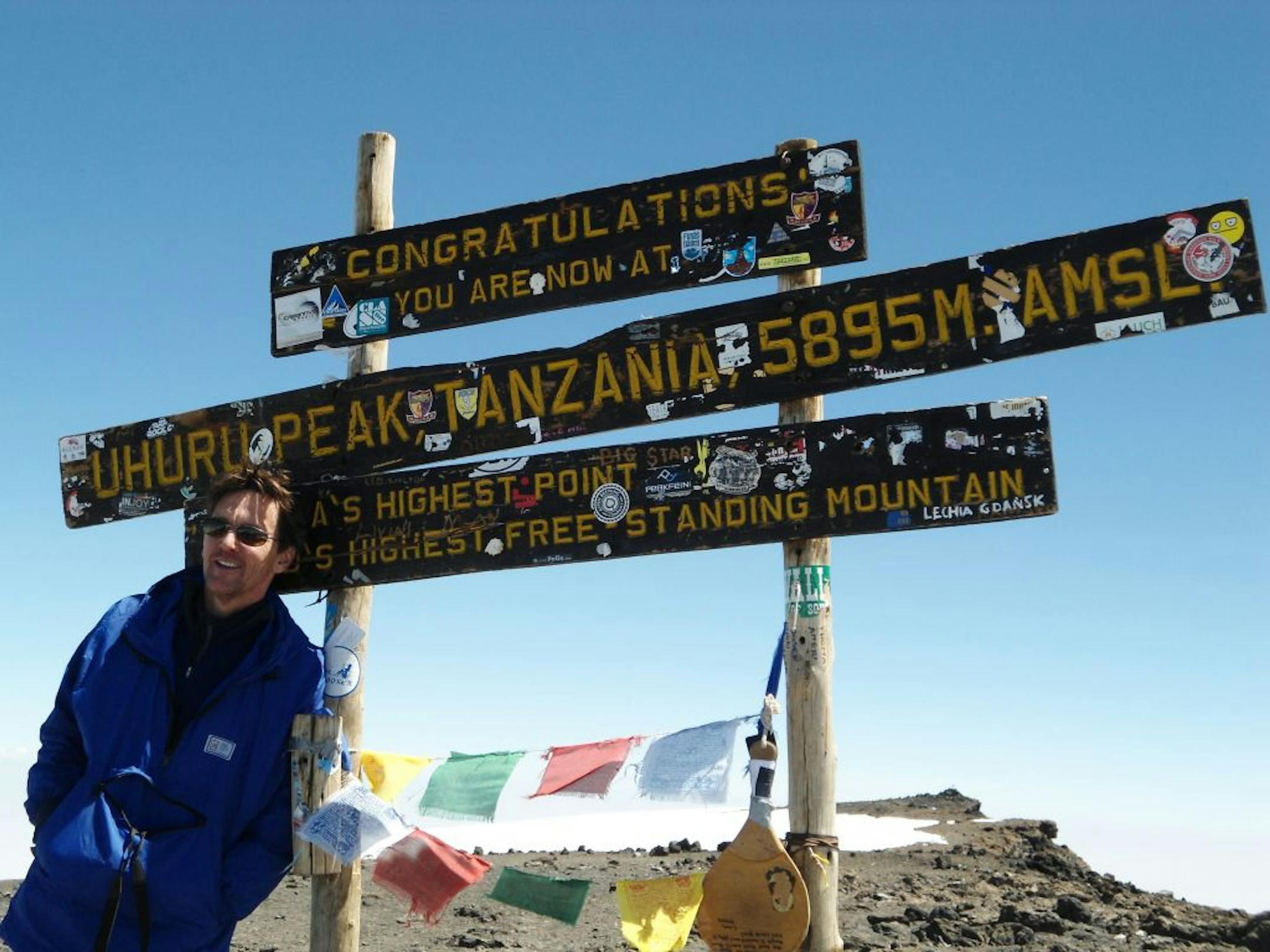Andrew McCarthy, an actor whose films include "Pretty in Pink" and "St. Elmo's Fire," is also an acclaimed travel writer and has just written a travel memoir, "The Longest Way Home: One Man's Quest for the Courage to Settle Down." He's shown here on Mount Kilimanjaro in Tanzania.