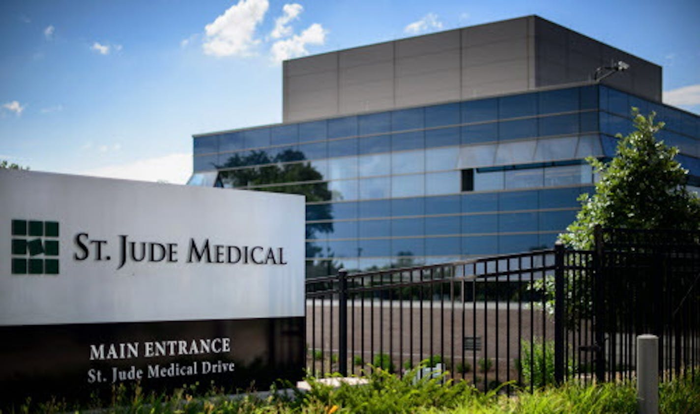 St. Jude Medical, with its corporate headquarters in Little Canada, is the second-largest medical device maker based in the Twin Cities.