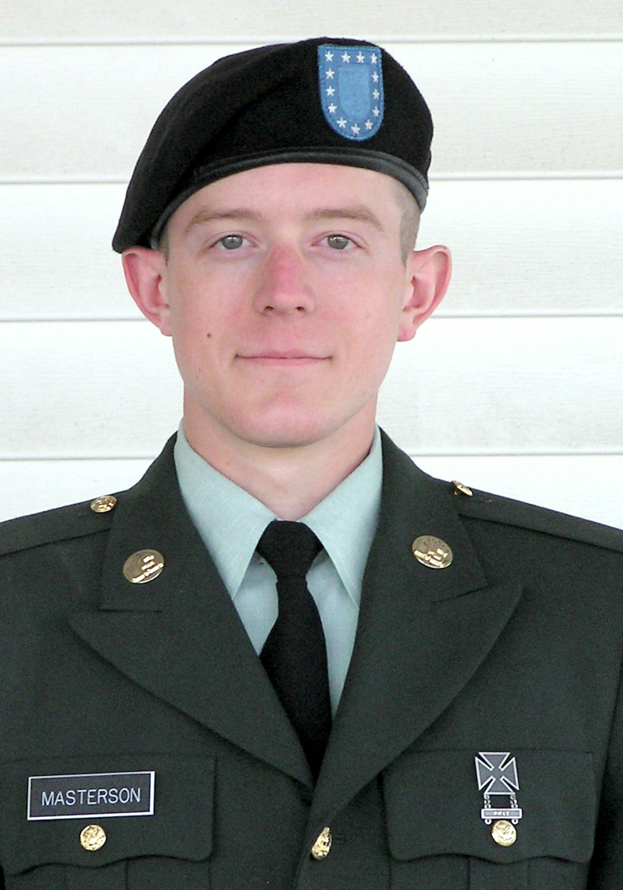 U.S. Army Cpl. Conor Masterson from Woodbury, Minn., who was killed in action in Afghanistan on April 8, 2007