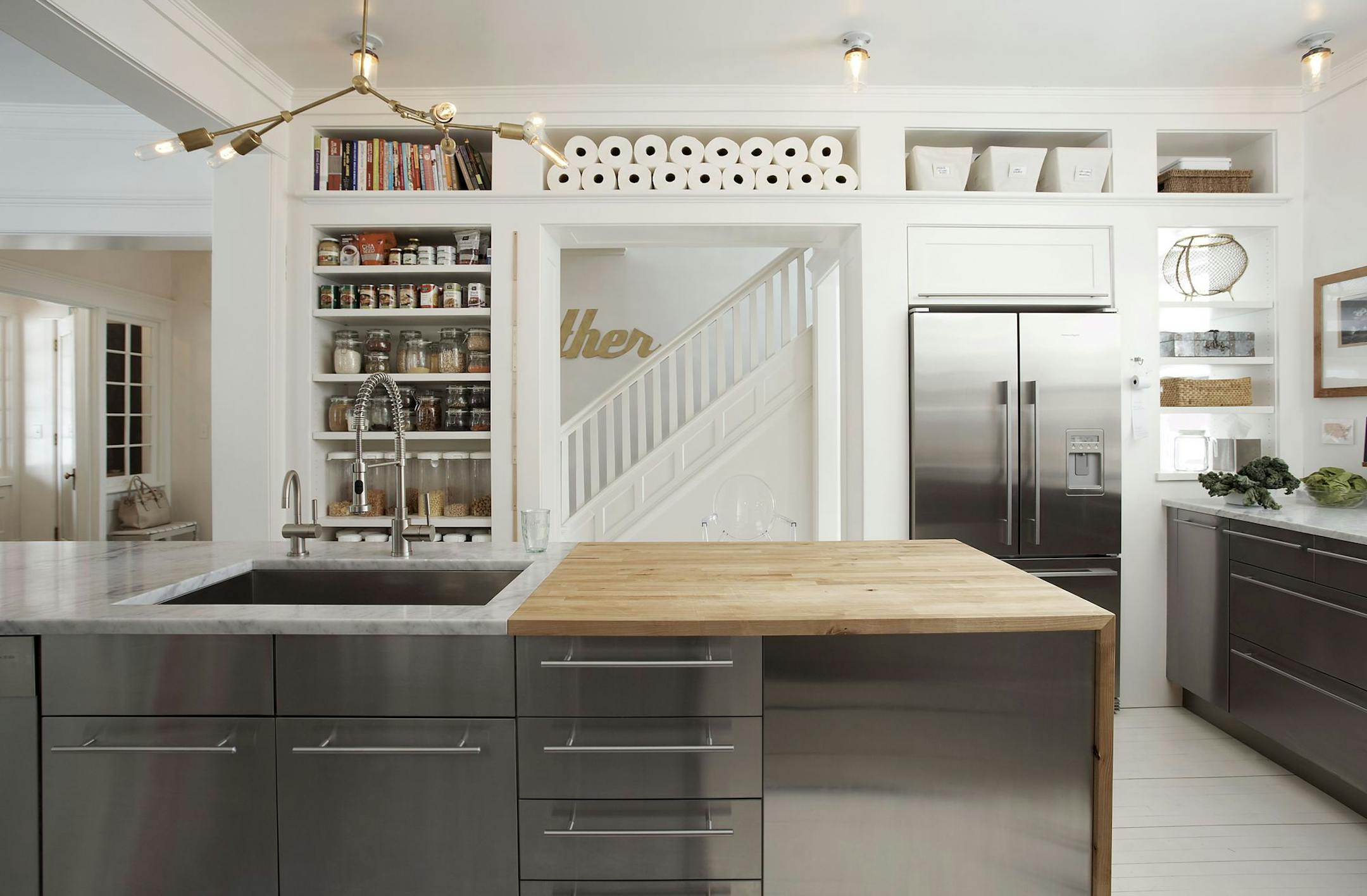 Adan Torres Kitchen, "A House in White," HOTM by Albertsson Hansen