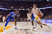 Tennessee guard Dalton Knecht is this season's SEC player of the year.