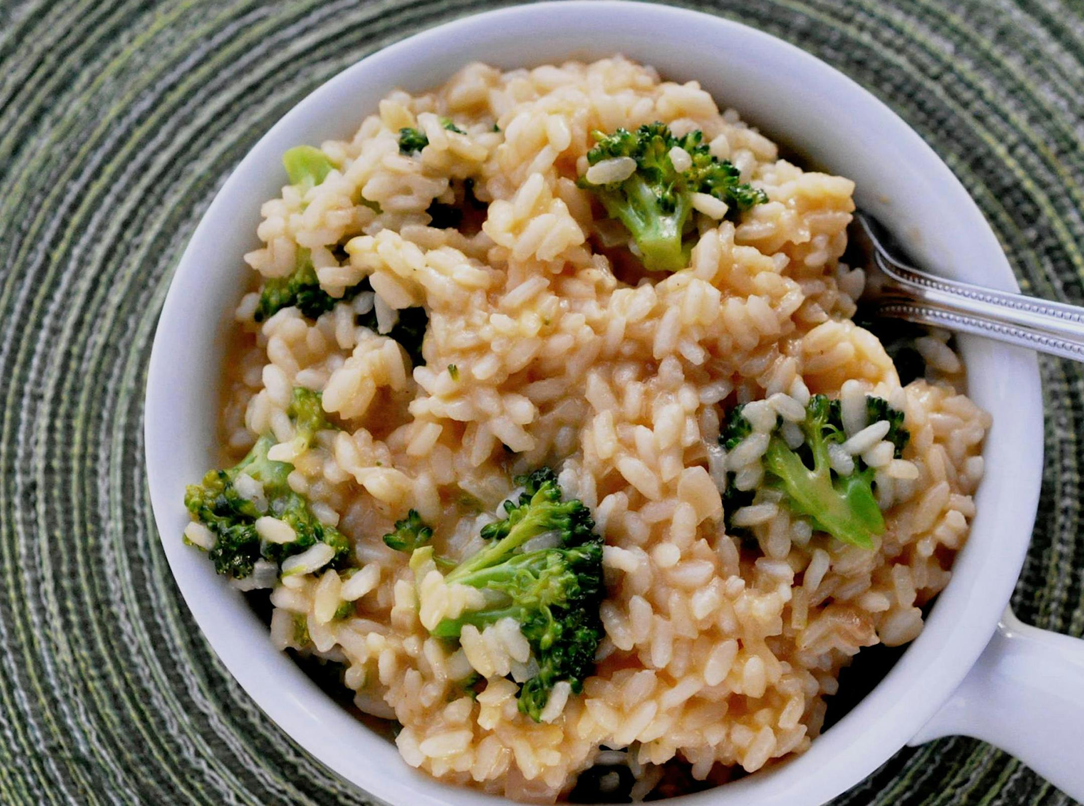 Broccoli Cheese Risotto