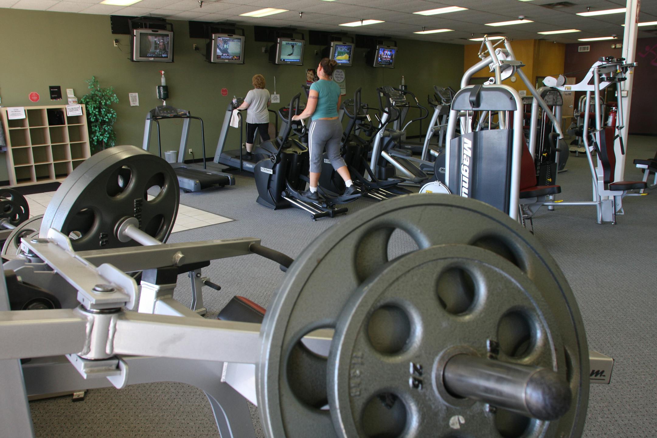 Customers have access to equipment in the Anytime Fitness club 24 hours a day. Costs for the club and members are held in check because the gyms aren't staffed around the clock. The city of St. Paul requires CPR-trained employees on duty whenever members are in a club.