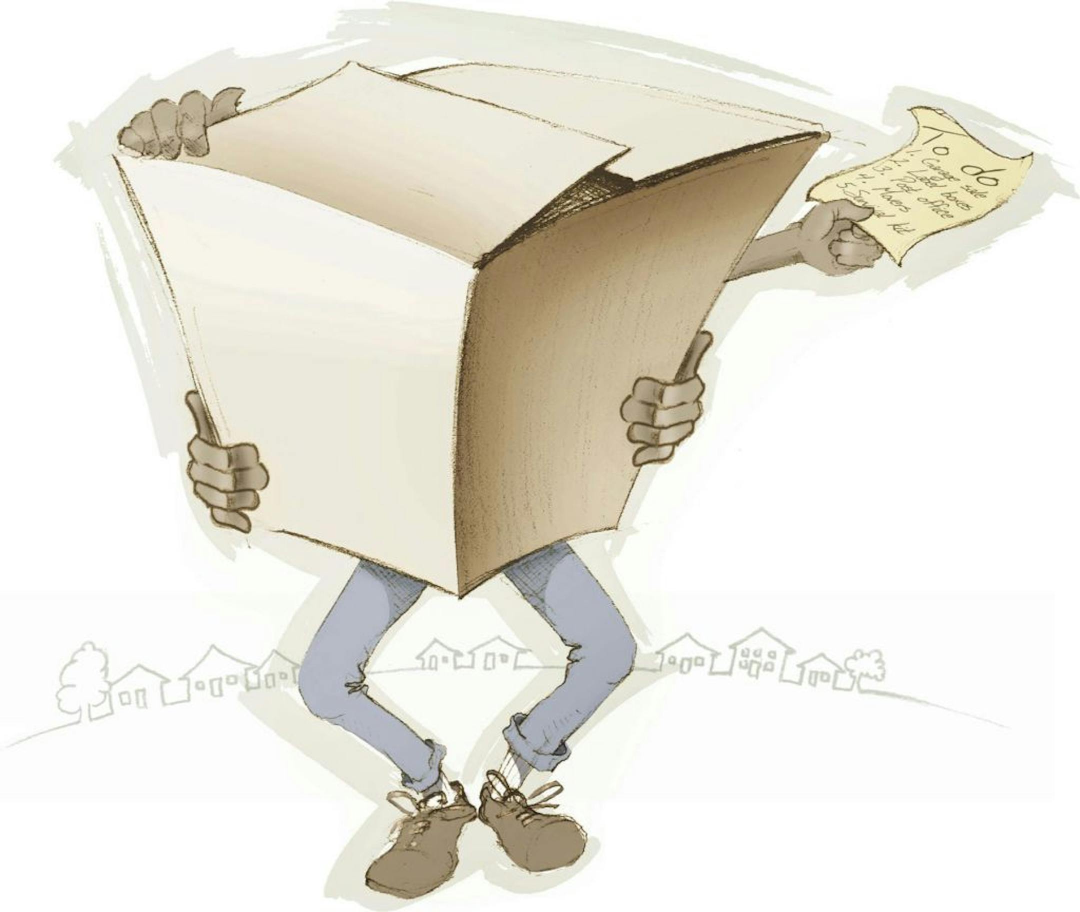 Illustration: Clearing away the clutter.