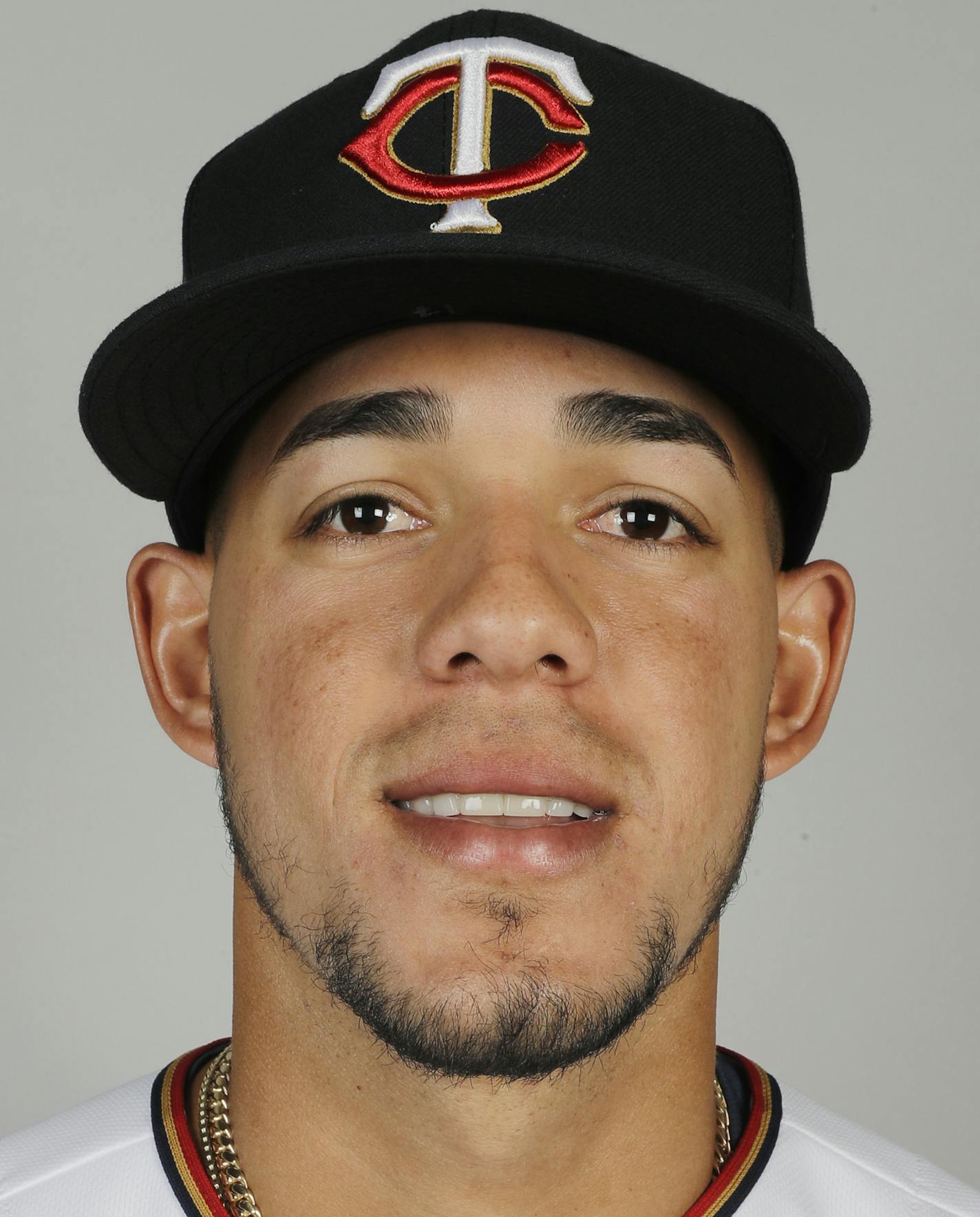 This is a 2020 photo of Jose Berrios of the Minnesota Twins baseball team. This image reflects the Twins 2020 active roster as of Thursday, Feb. 20, 2020, when this image was taken. (AP Photo/Brynn Anderson) ORG XMIT: FLBA