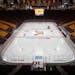 The ice sheet at Mariucci Arena was resized over the summer, part of a $14 million renovation.