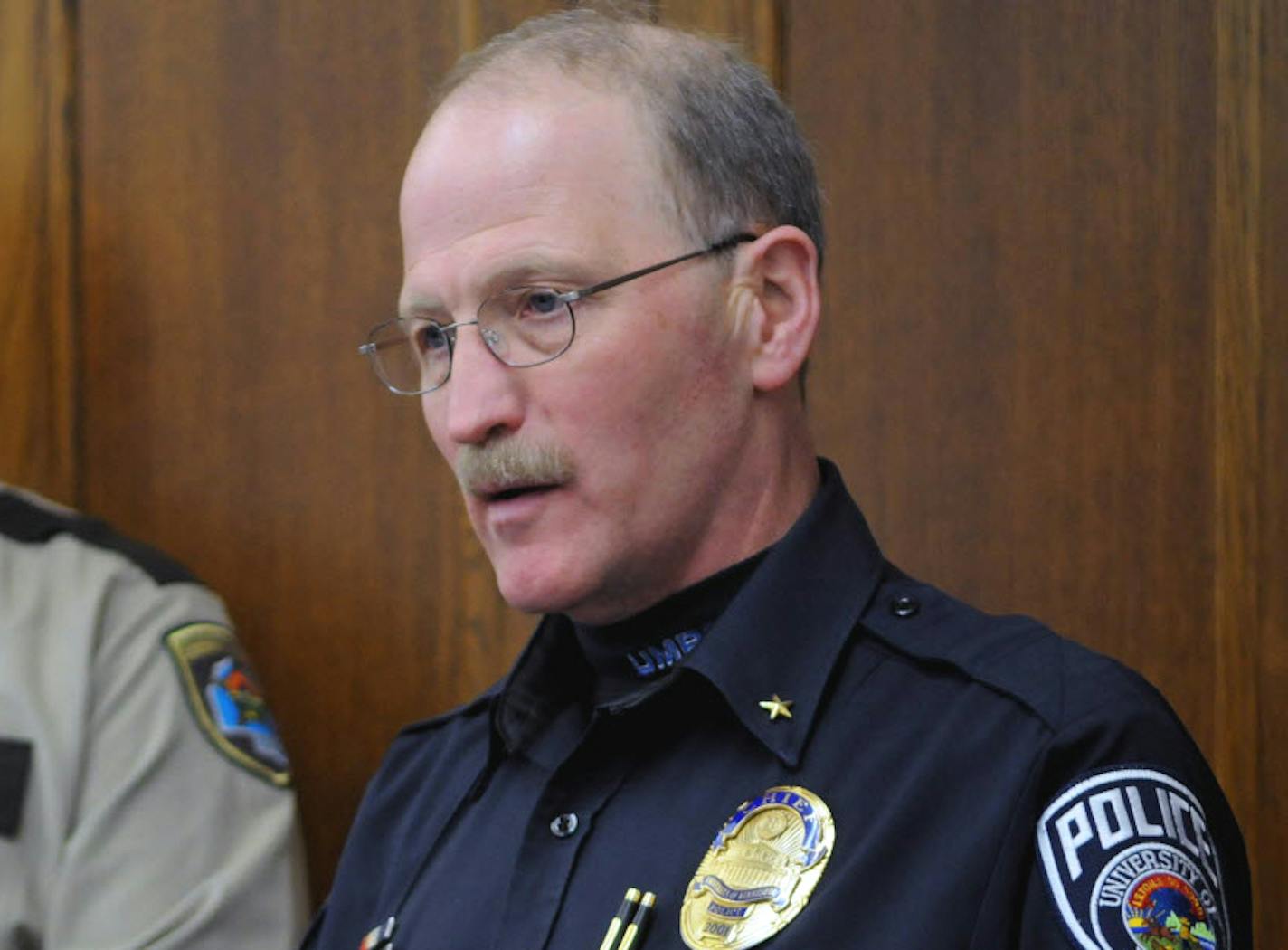 File photo: University of Minnesota campus police chief Greg Hestness.