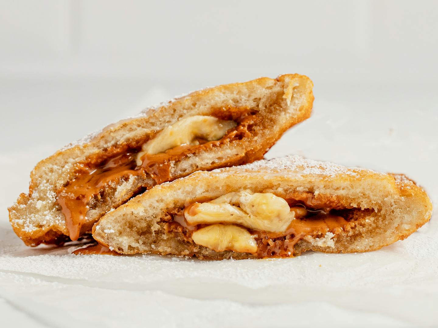 Fried Bee-Nana Pie from Sabino's Pizza Pies.