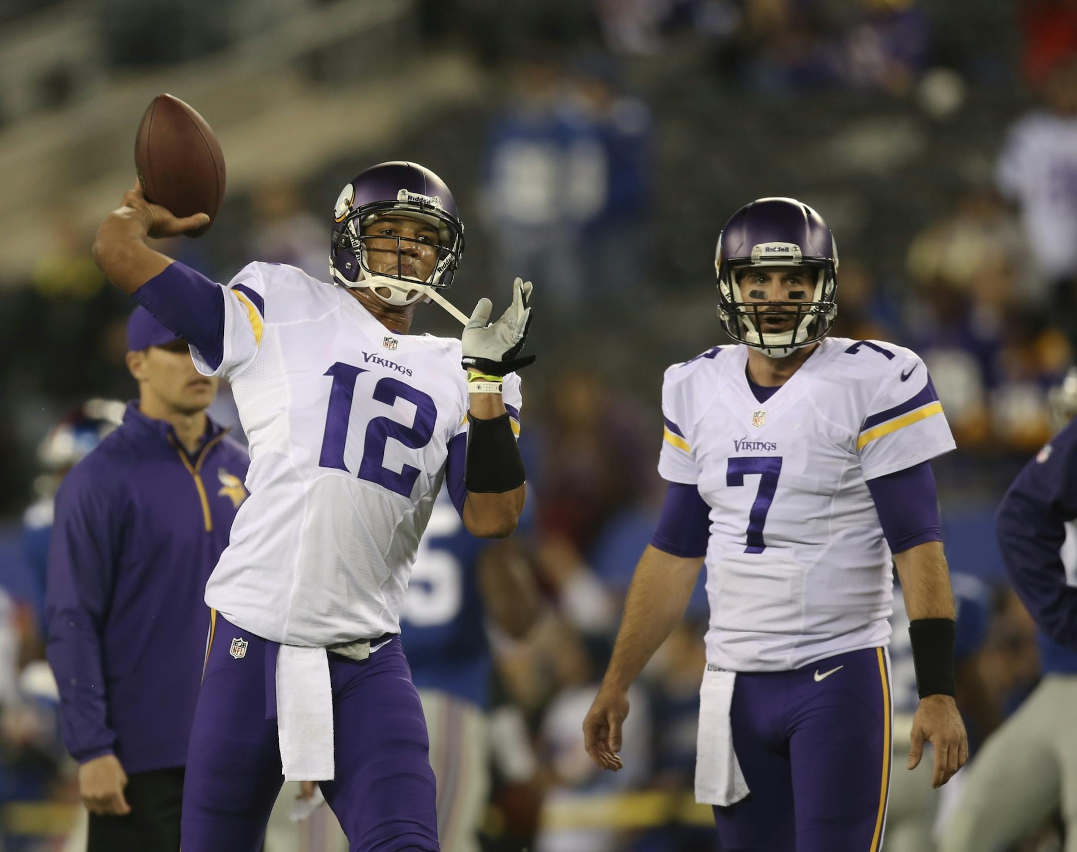 Josh Freeman and Christian Ponder