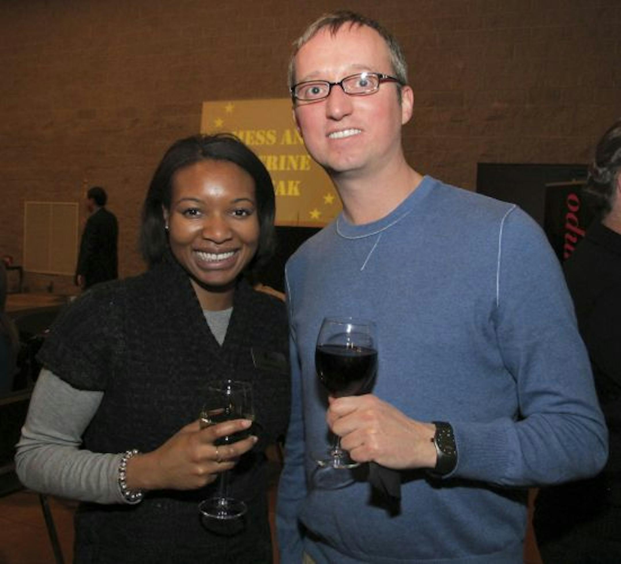 Susan Leppke and Scott Krenz.