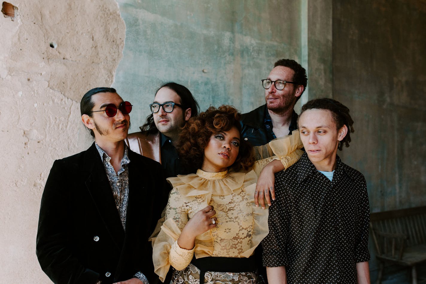 A.J. Haynes, center, and her band Searatones perform at 7th St. Entry on Friday.