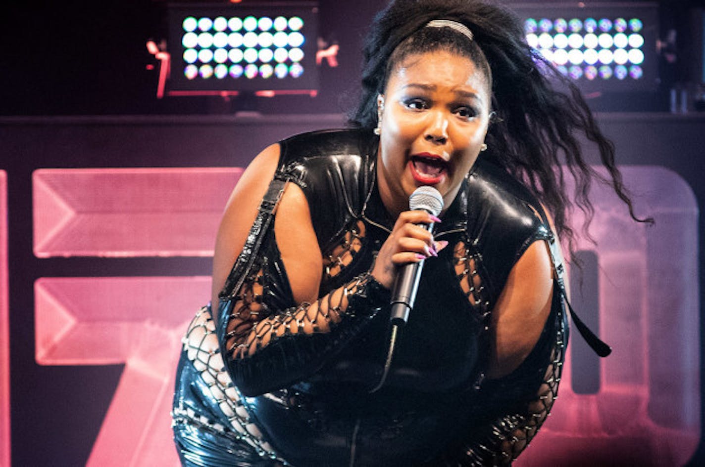 Lizzo at the Palace Theatre in May opening for Haim, a tour that brought her still more national attention. / Carlos Gonzalez, Star Tribune