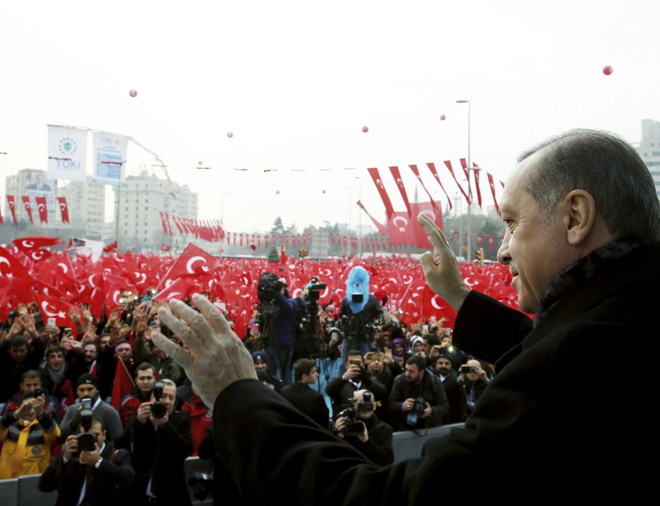 President Recep Tayyip Erdogan’s government has cracked down on many groups since an attempted coup last summer.