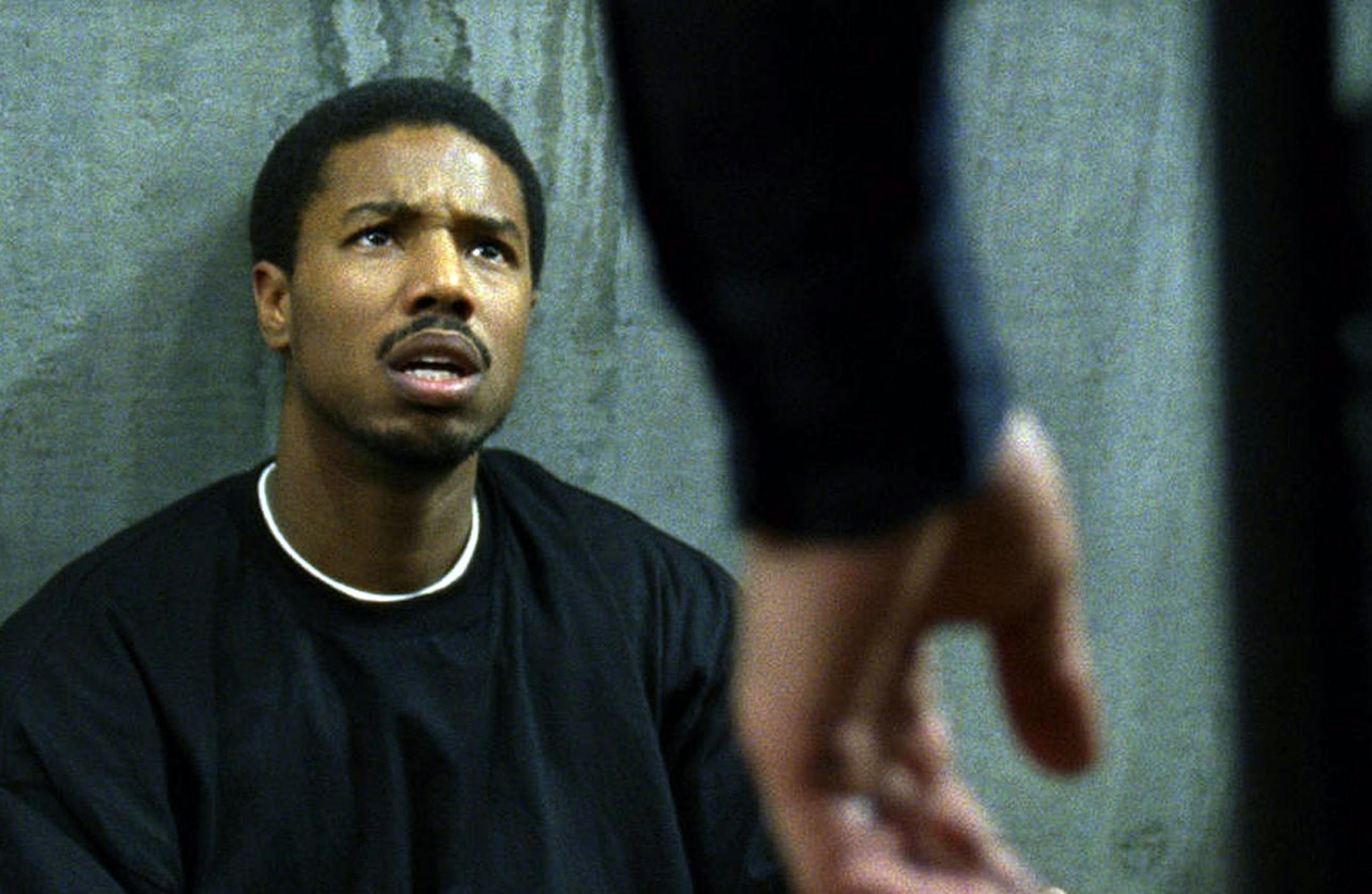 This film publicity image released by The Weinstein Company shows Michael B. Jordan in a scene from "Fruitvale Station." (AP Photo/The Weinstein Company, Ron Koeberer) ORG XMIT: MIN2013072215322574