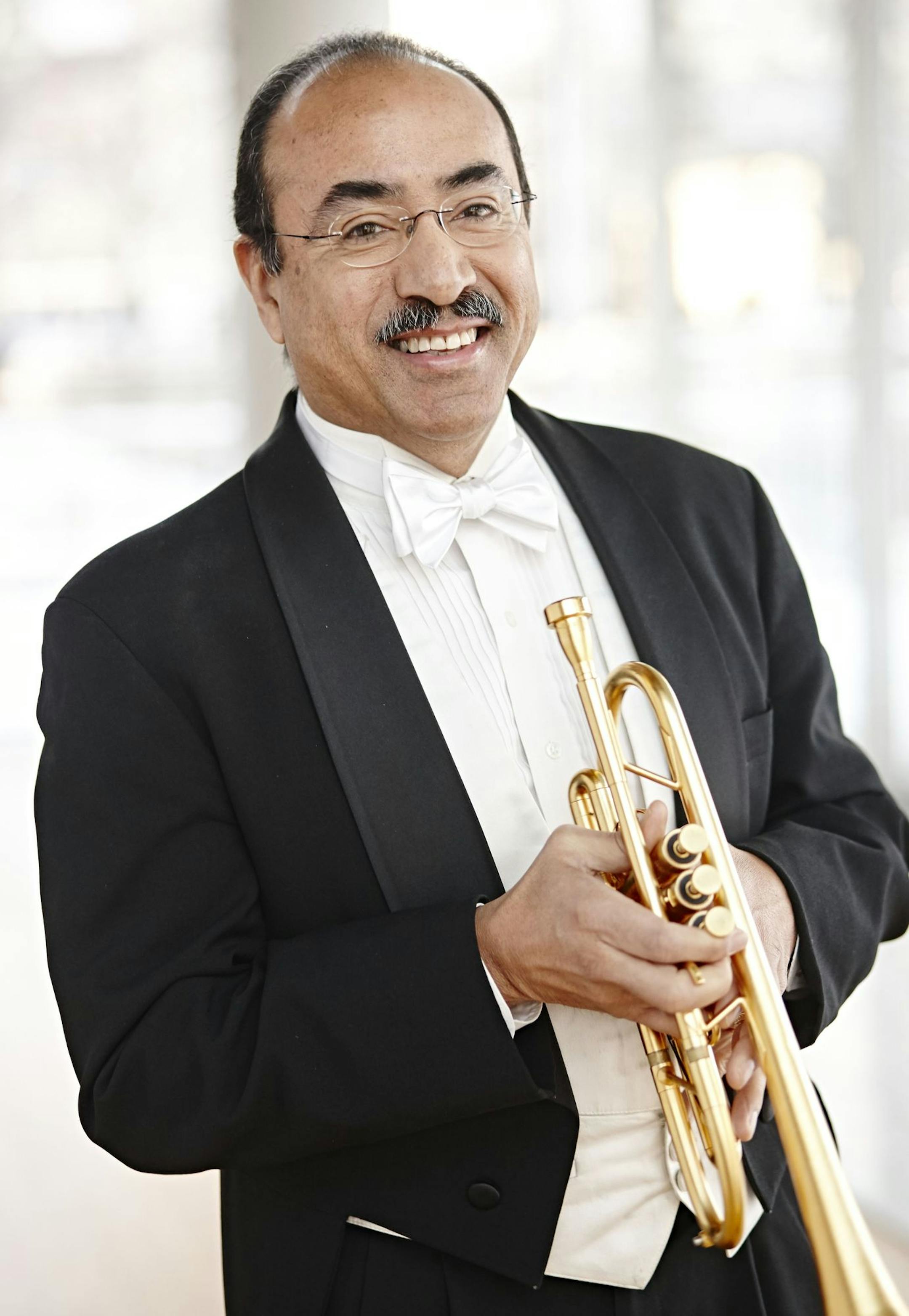 Manny Laureano, principal trumpet for the Minnesota Orchestra.