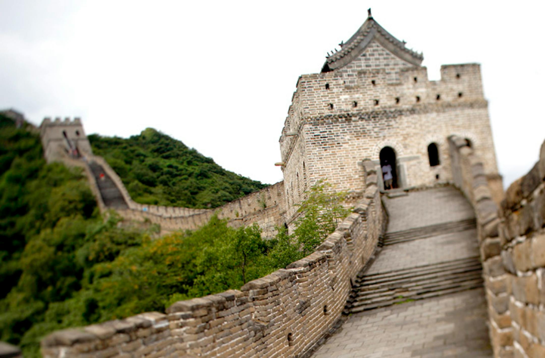 The Mutianyu section of the Great Wall wasn't the closest to the Games, but it isn't as touristy as the one with its own KFC.