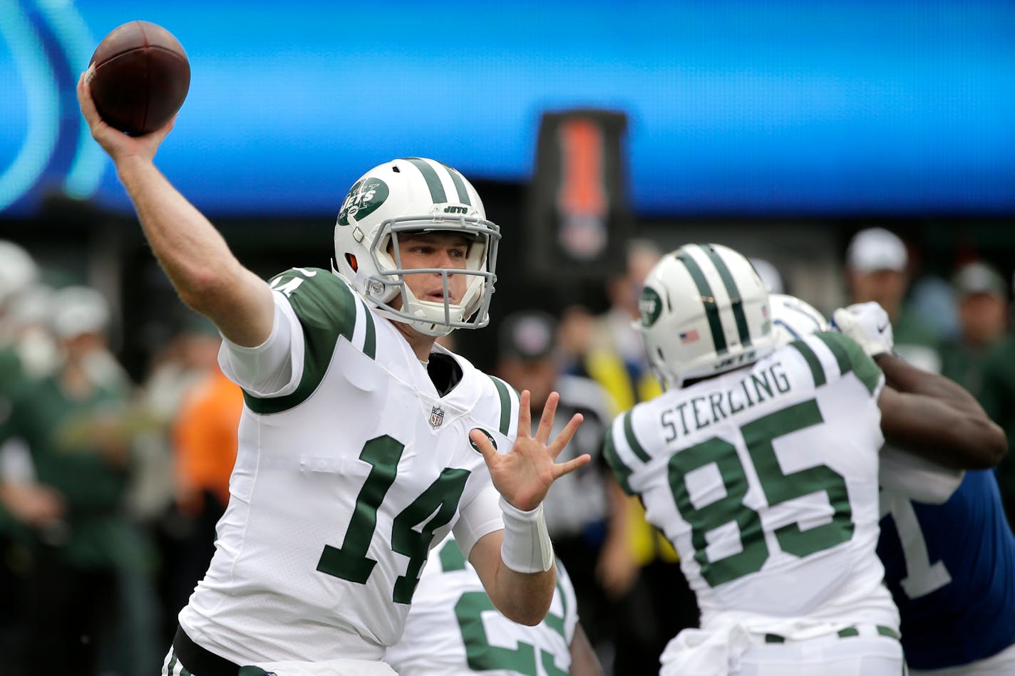 New York Jets quarterback Sam Darnold