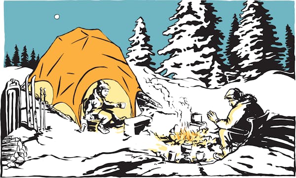 It's not a trip to Antarctica. Make the leap to winter camping