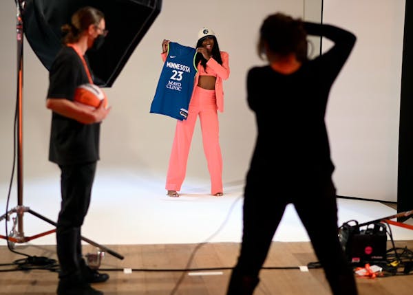 Diamond Miller spent a whirlwind day in New York on Monday that ended with her being the No. 2 selection in the WNBA draft.