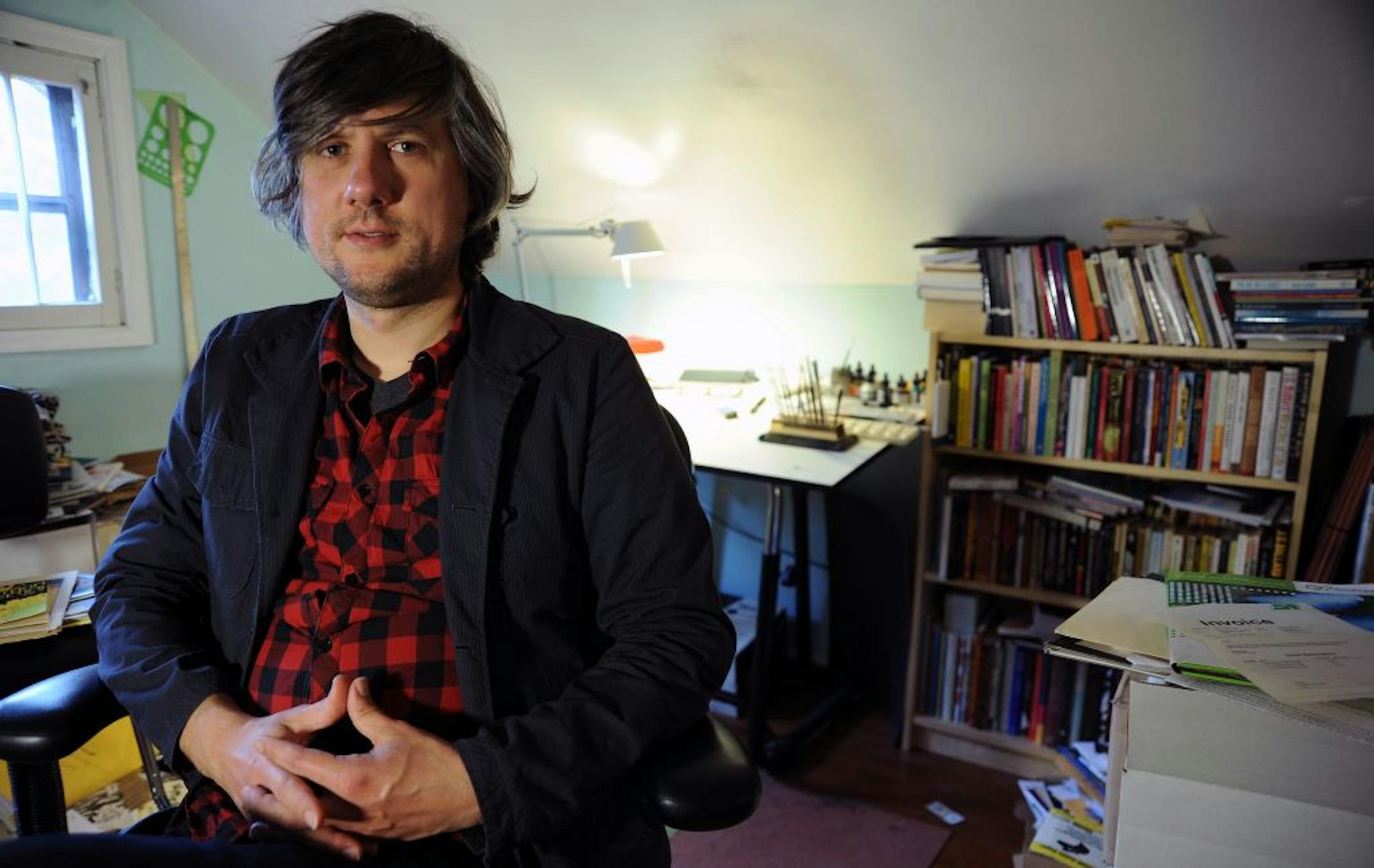 Local comic book artist Tomasz Kaczynski grew up behind the Iron Curtain in Poland, having never read an American comic. Now he's suddenly becoming a player in indie comic publishing here in Minnesota. His company, Uncivilized Books, is based out of his Minneapolis home.