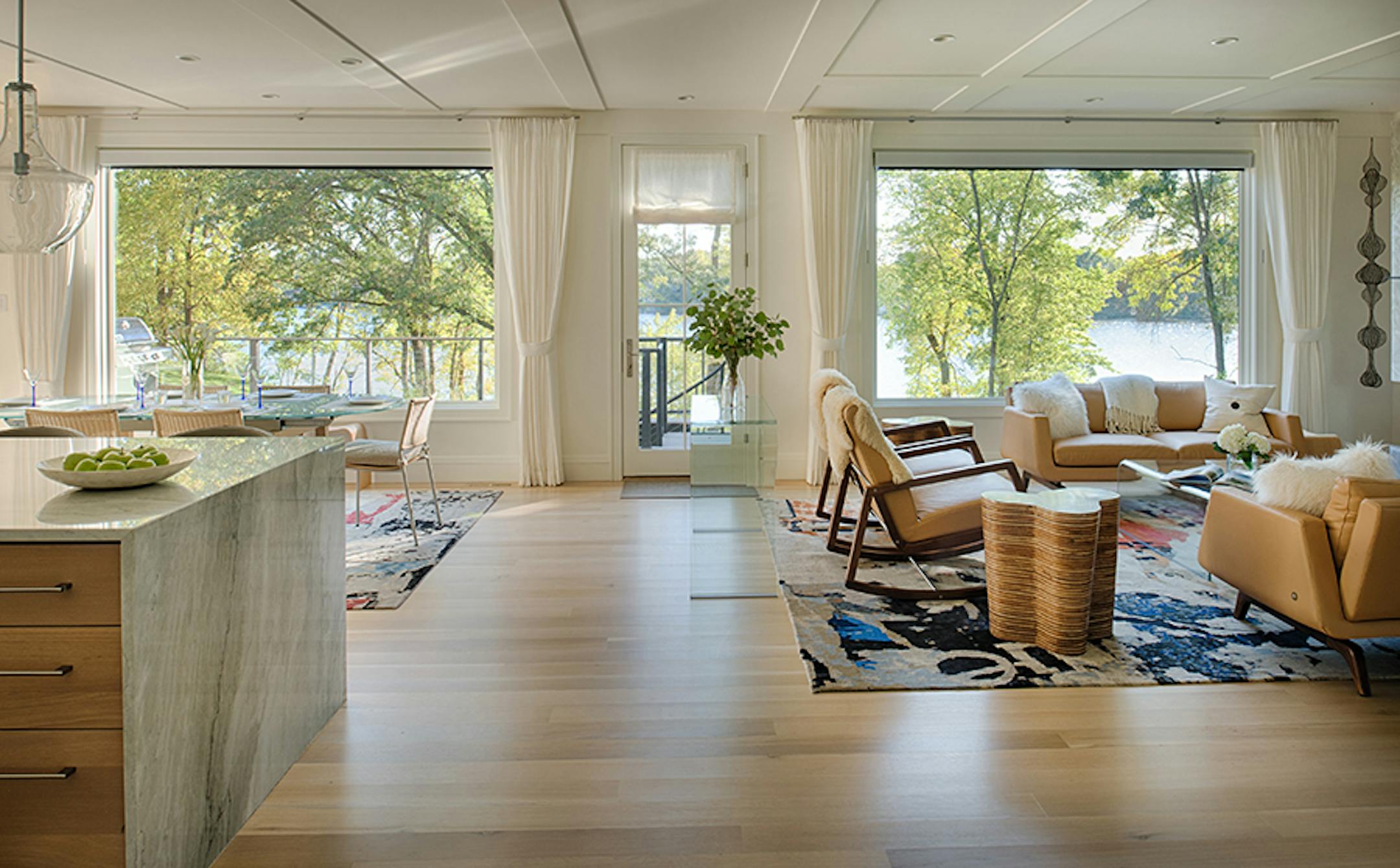 Project Dom. Subtle personal touches in this new home honor the family's Eastern European heritage, by Swan Architecture.