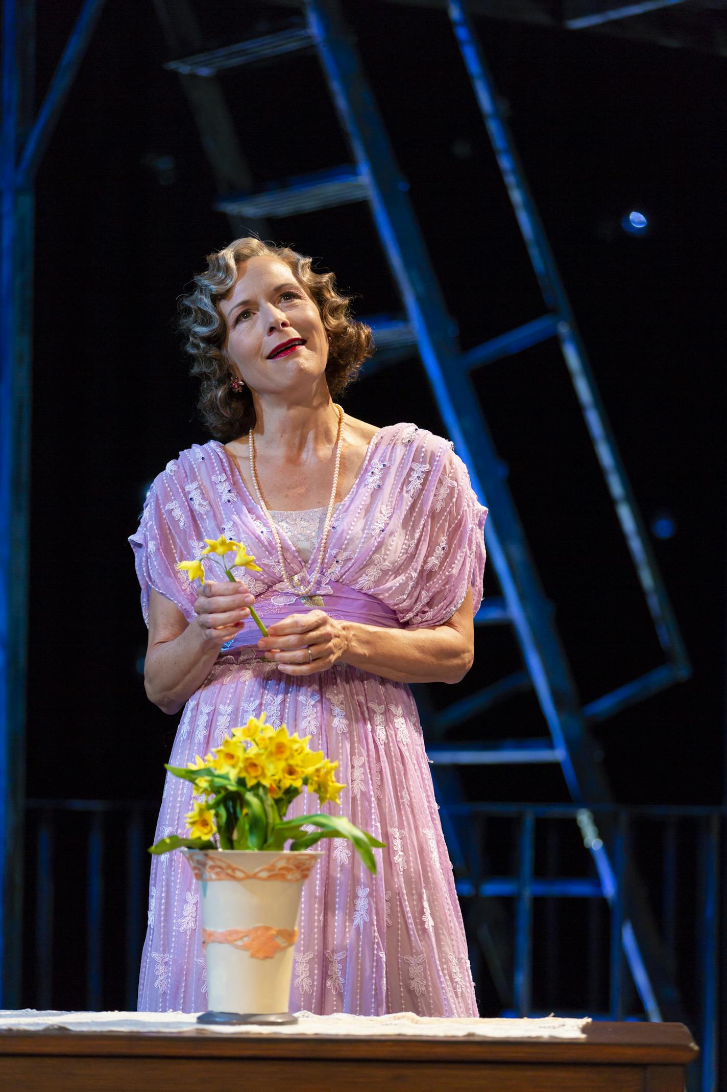 Jennifer Van Dyck as Amanda Wingfield in "The Glass Menagerie" at the Guthrie Theater.