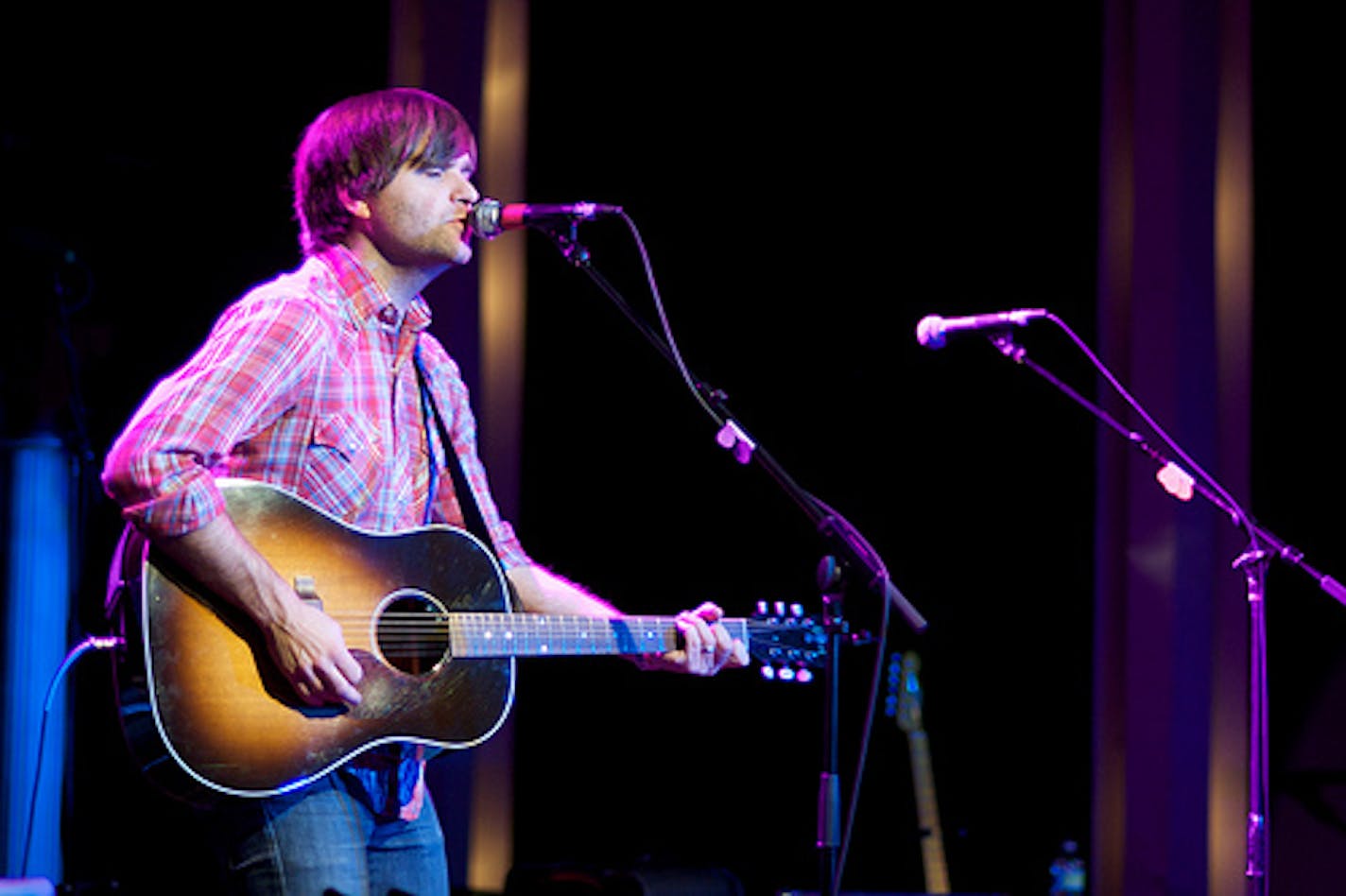 Ben Gibbard at the Varsity Theater in Minneapolis on Jan. 31.