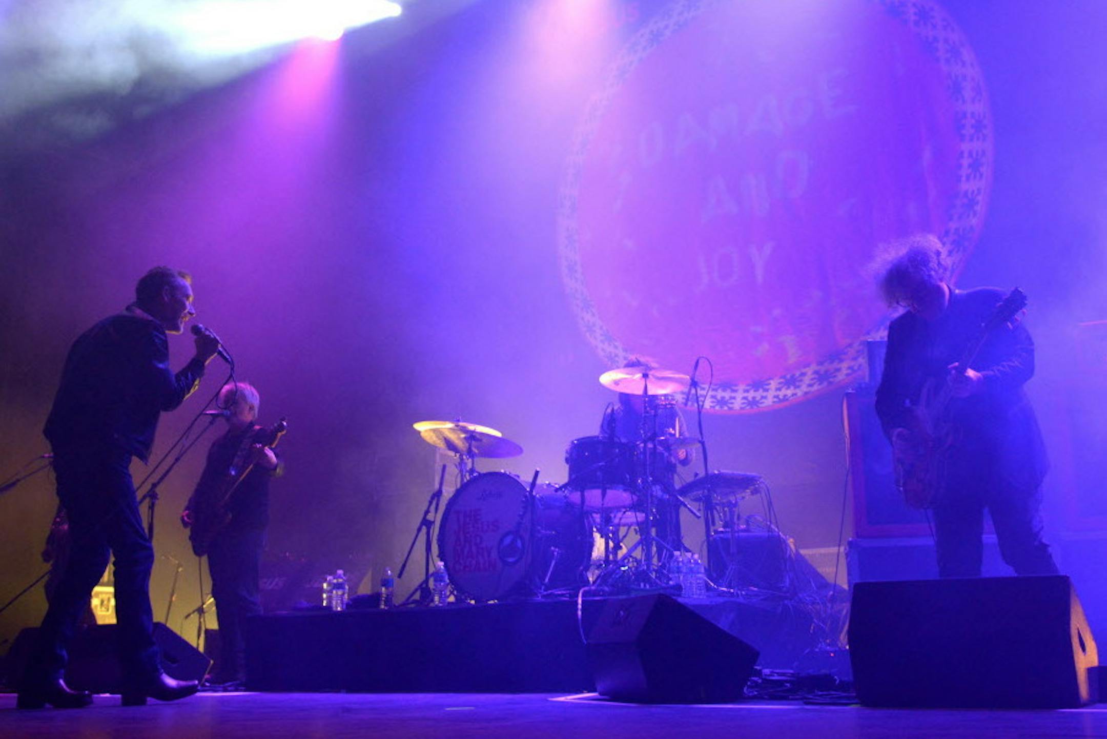 Jesus and Mary Chain frontman Jim Reid and his brother, guitarist William Reid, played at the Palace Theatre Tuesday night.
