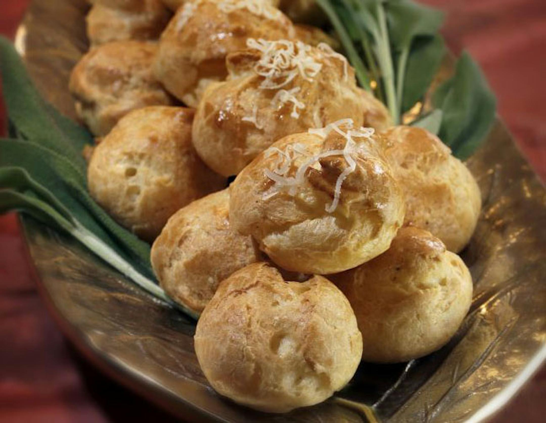 Gougeres hit the meal-introducing trifecta: They are light, attractive and easy to make.