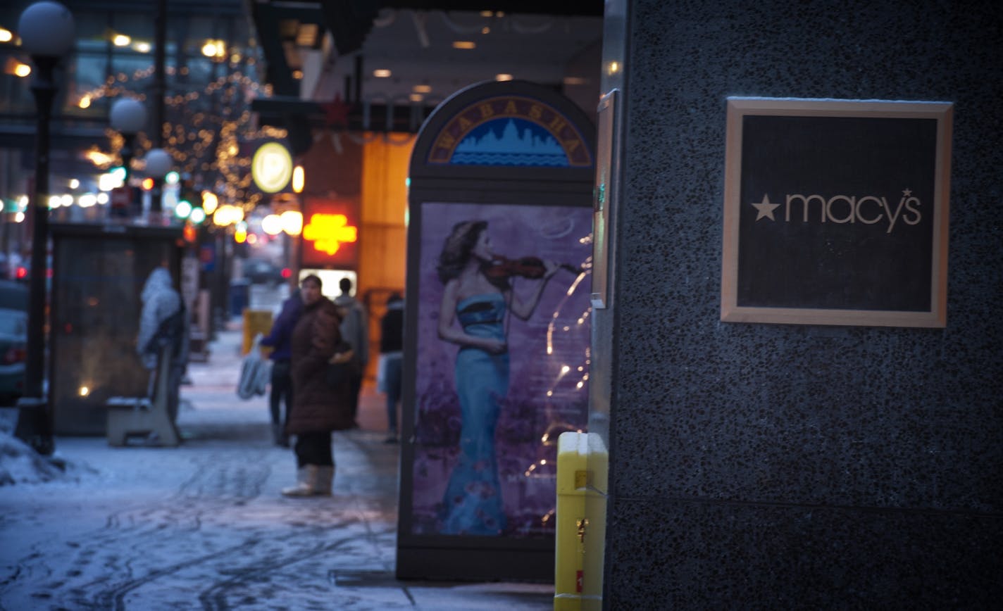 Macy's in Downtown St. Paul is scheduled to close this spring.