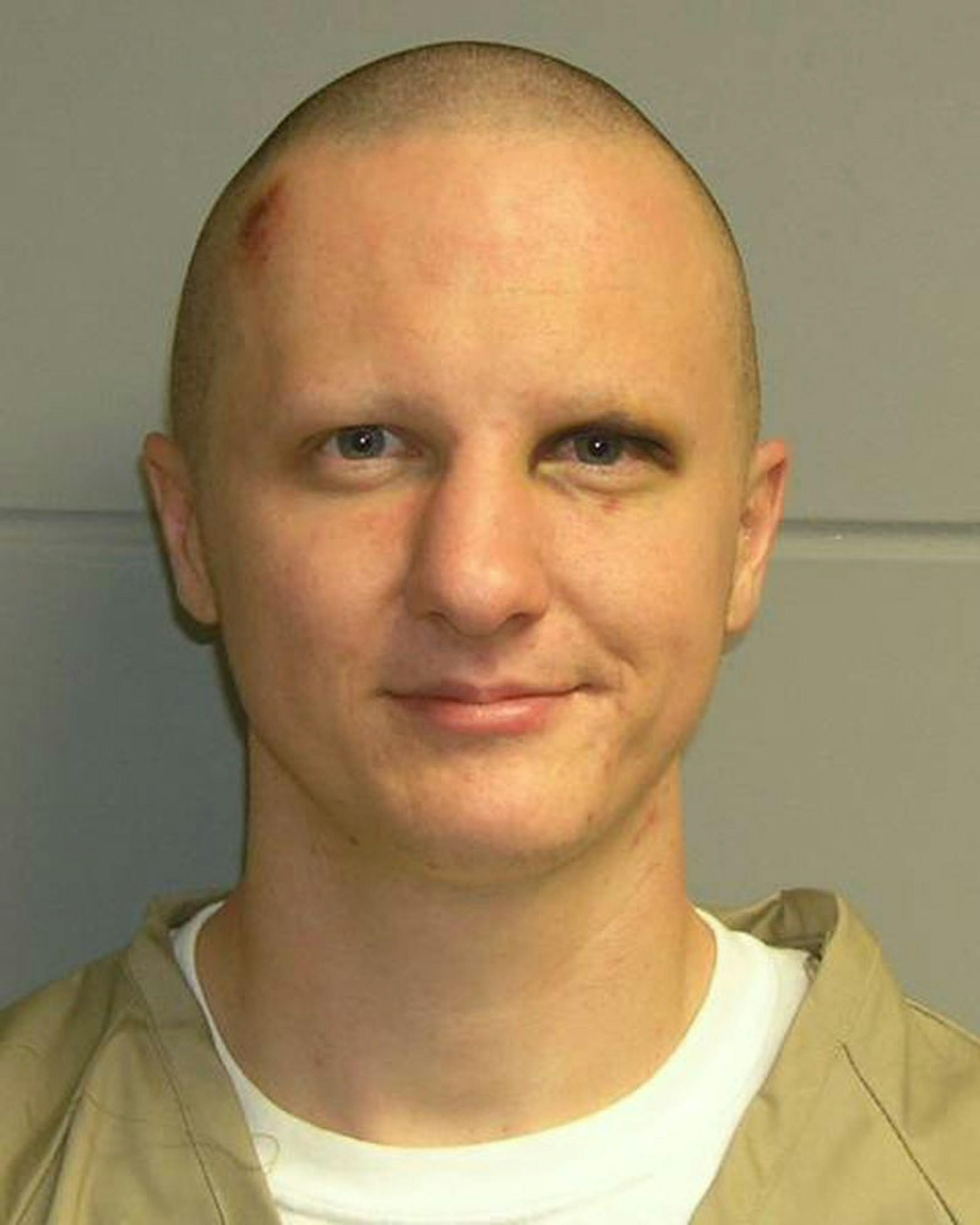 Jared Loughner in a photo released by the U.S. Marshal's Service on Feb. 22, 2011. Loughner received multiple life sentences at a hearing on Nov. 8, 2012, where former Representative Gabrielle Giffords and her husband, Mark E. Kelly, faced the man who shot her and killed six people in 2011. (U.S. Marshal's Office via The New York Times)