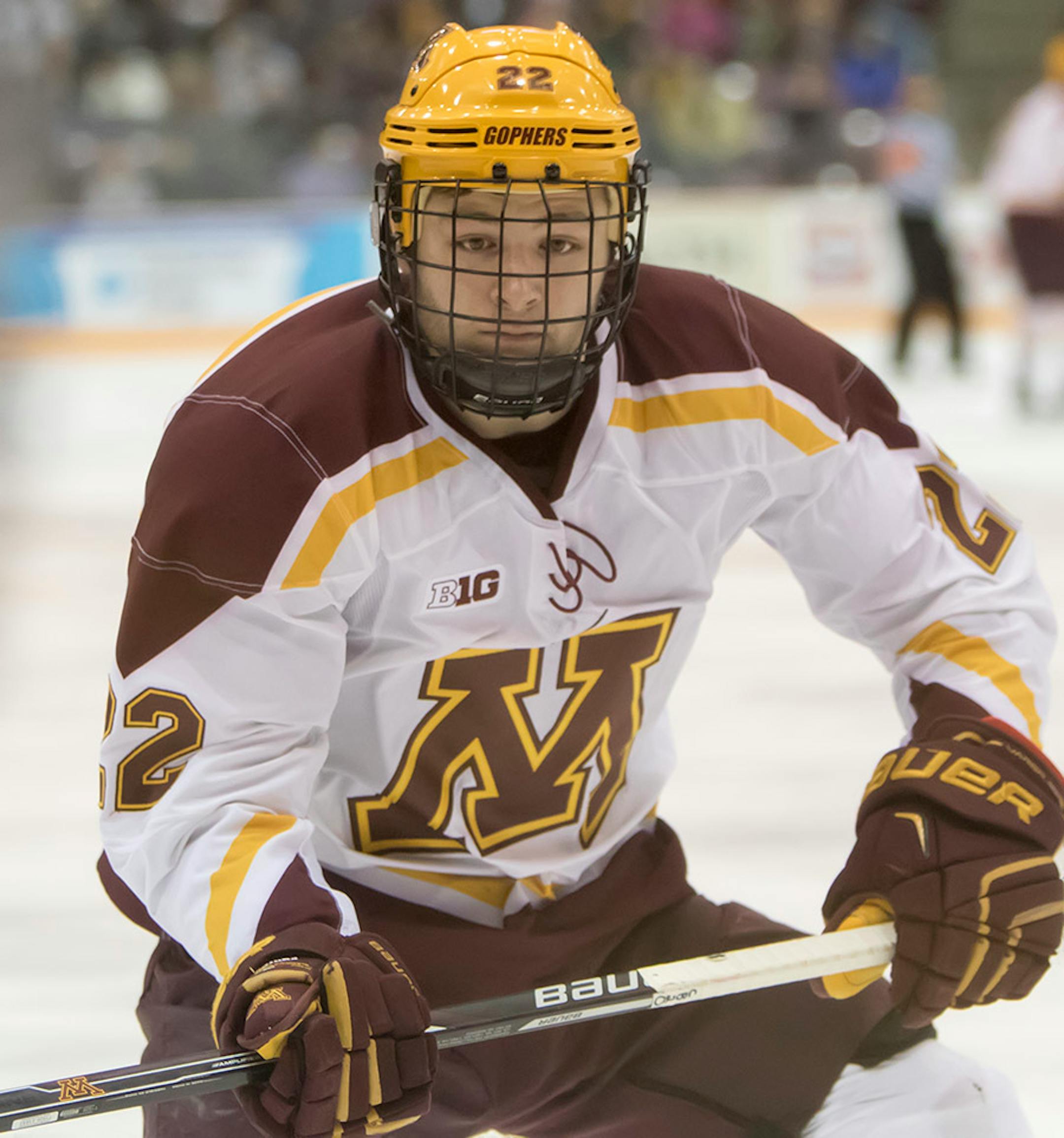 Gophers freshman forward Tyler Sheehy