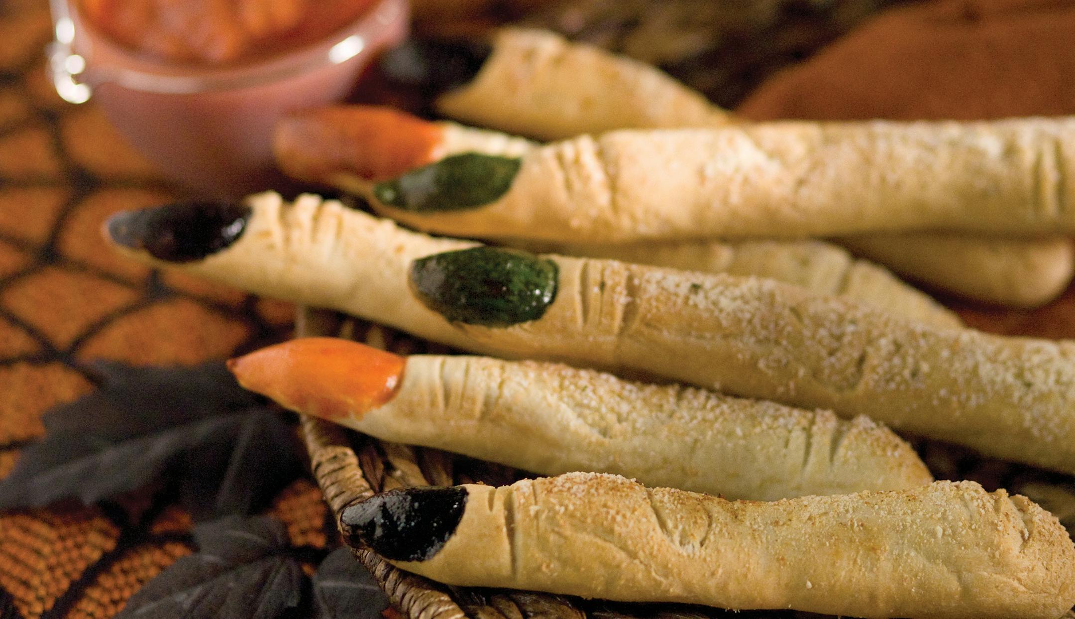 Breadstick fingers