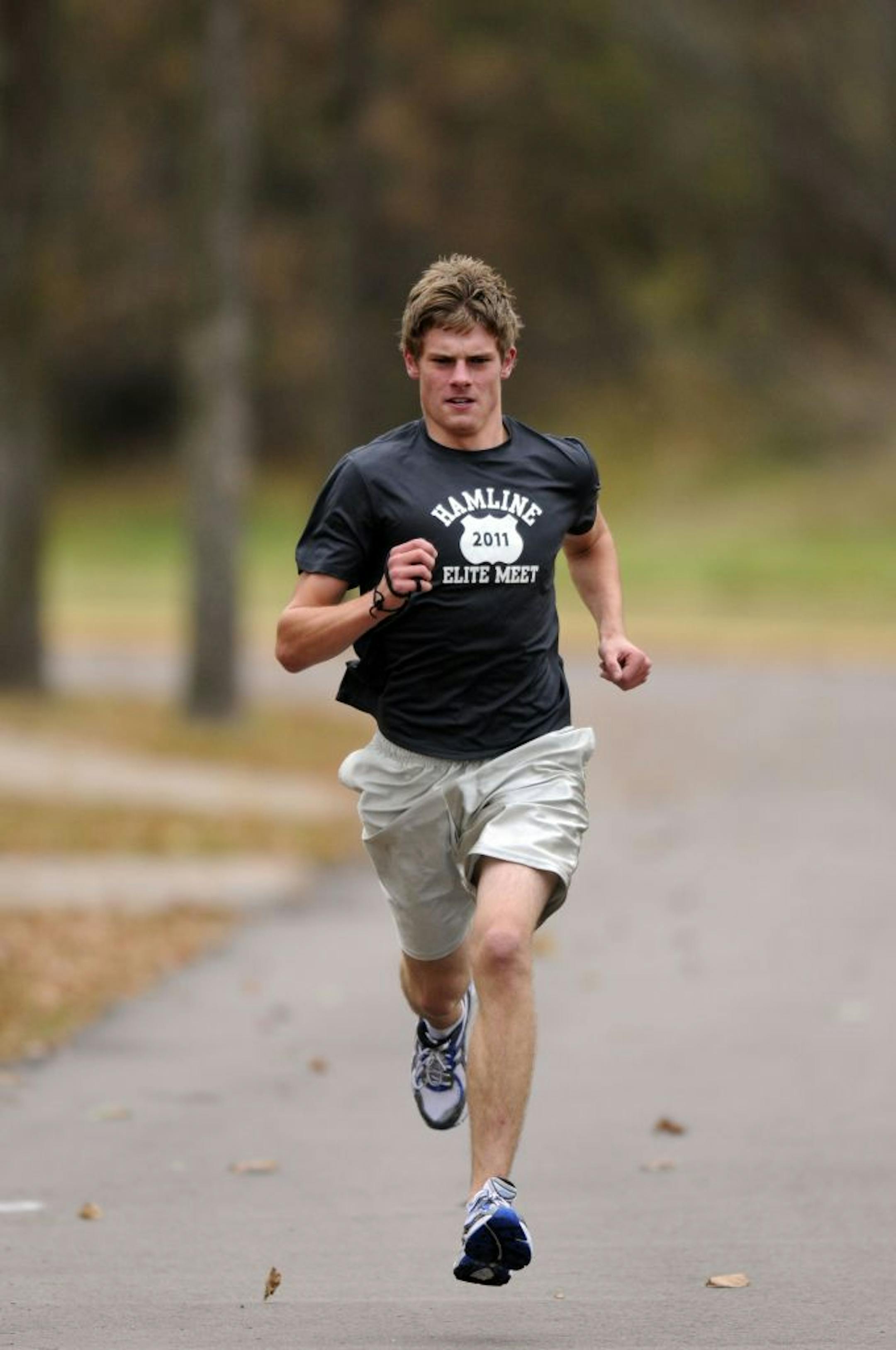 Mounds View senior Zach Roozen