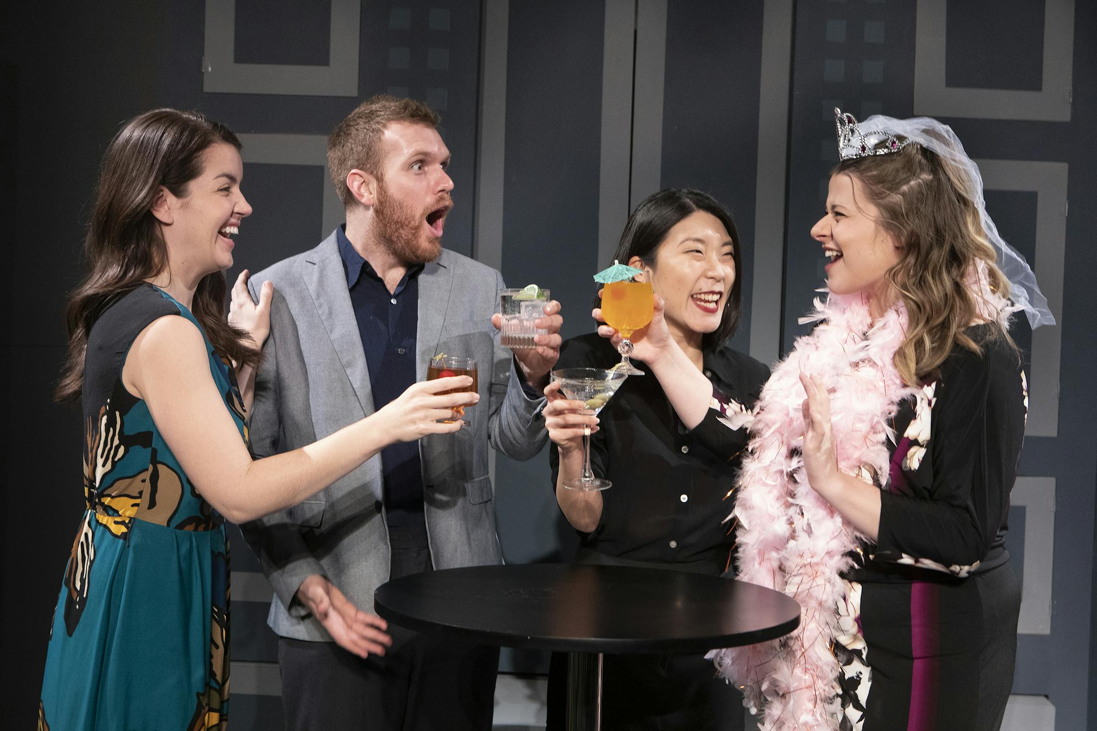 Chloe Armao, Bradley Hildebrandt, Audrey Park and Olivia Wilusz in Minnesota Jewish Theatre Company's "Significant Other."