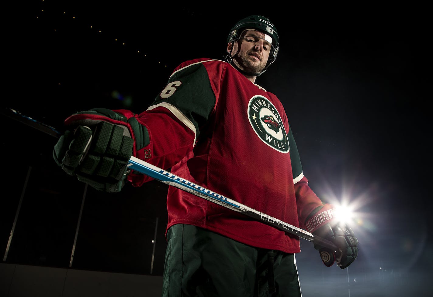 Thomas Vanek. ] CARLOS GONZALEZ cgonzalez@startribune.com - September 18 , 2014 , St. Paul, Minn., Xcel Energy Center, NHL, Minnesota Wild