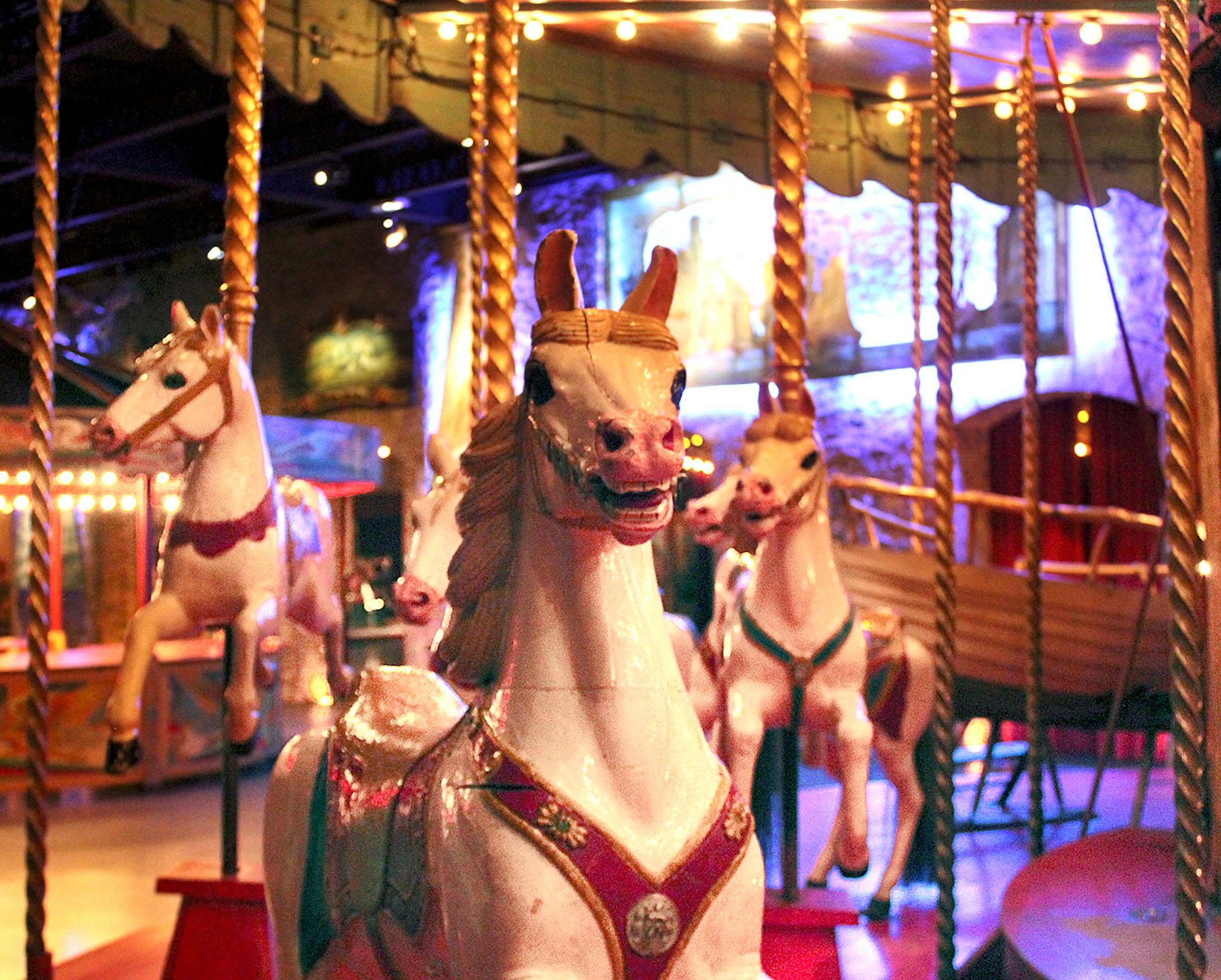 The Musée des arts Forains, the museum of carnival arts, is located in Bercy, a far eastern district of Paris. ] Star Tribune Photo by Sharyn Jackson Sharyn.Jackson@startribune.com EXTRA INFO: 1003678009 PARISTR051417