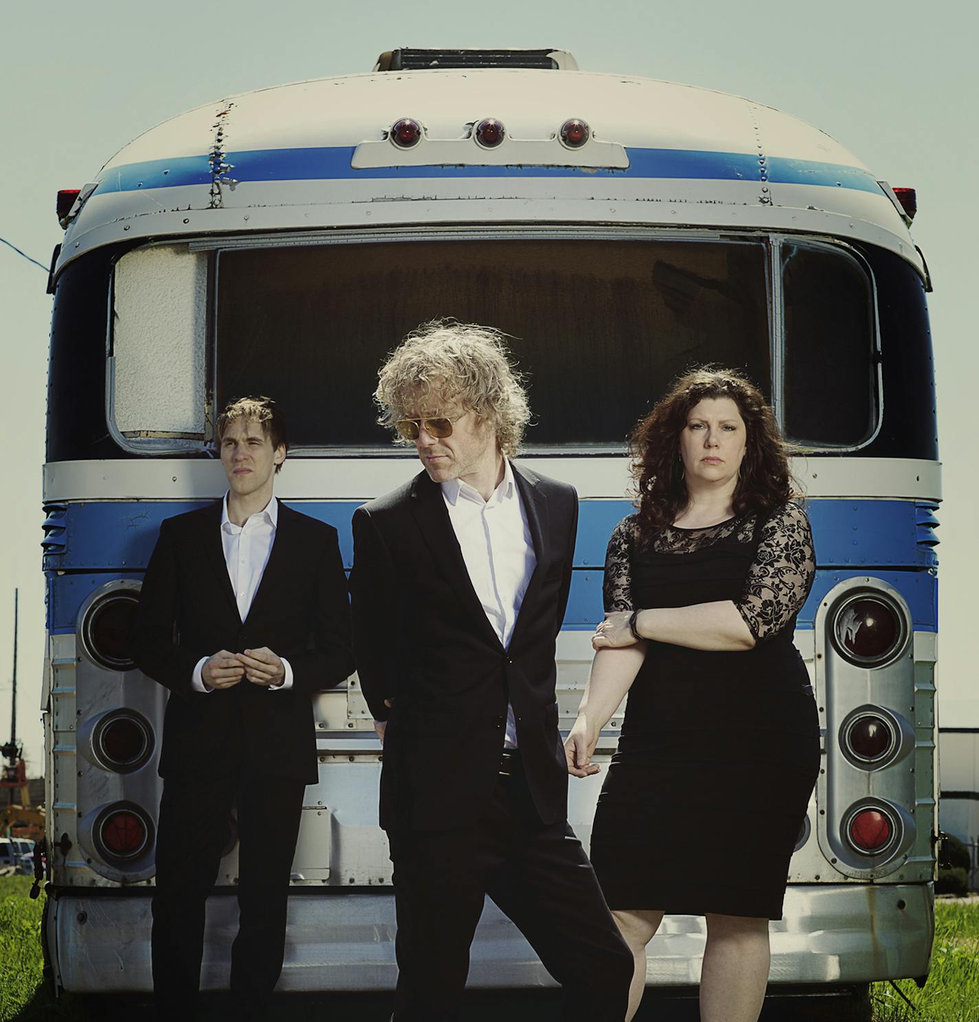 LOW Band Photo. Credit:Zoran Orlic. Alan Sparhawk w/ curly hair, Mimi Parker, Steve Garrison)