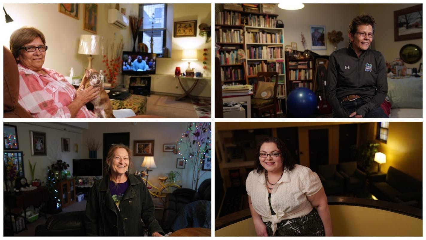 Faces of the fight over the Stonehouse Square Apartments in northeast Minneapolis.