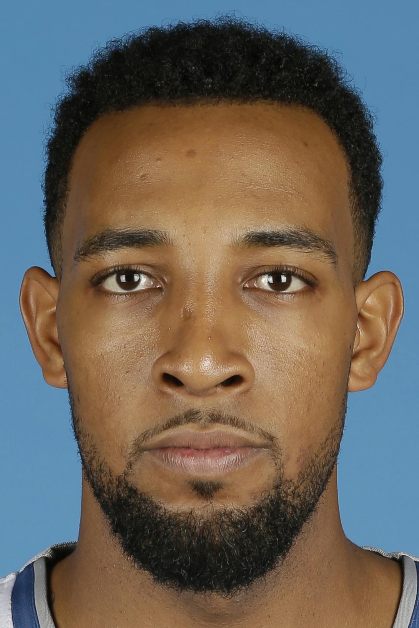 Minnesota Timberwolves' Derrick Williams poses for the NBA basketball team's media day, Monday, Sept. 30, 2013, in Minneapolis. (AP Photo/Jim Mone) ORG XMIT: MP10