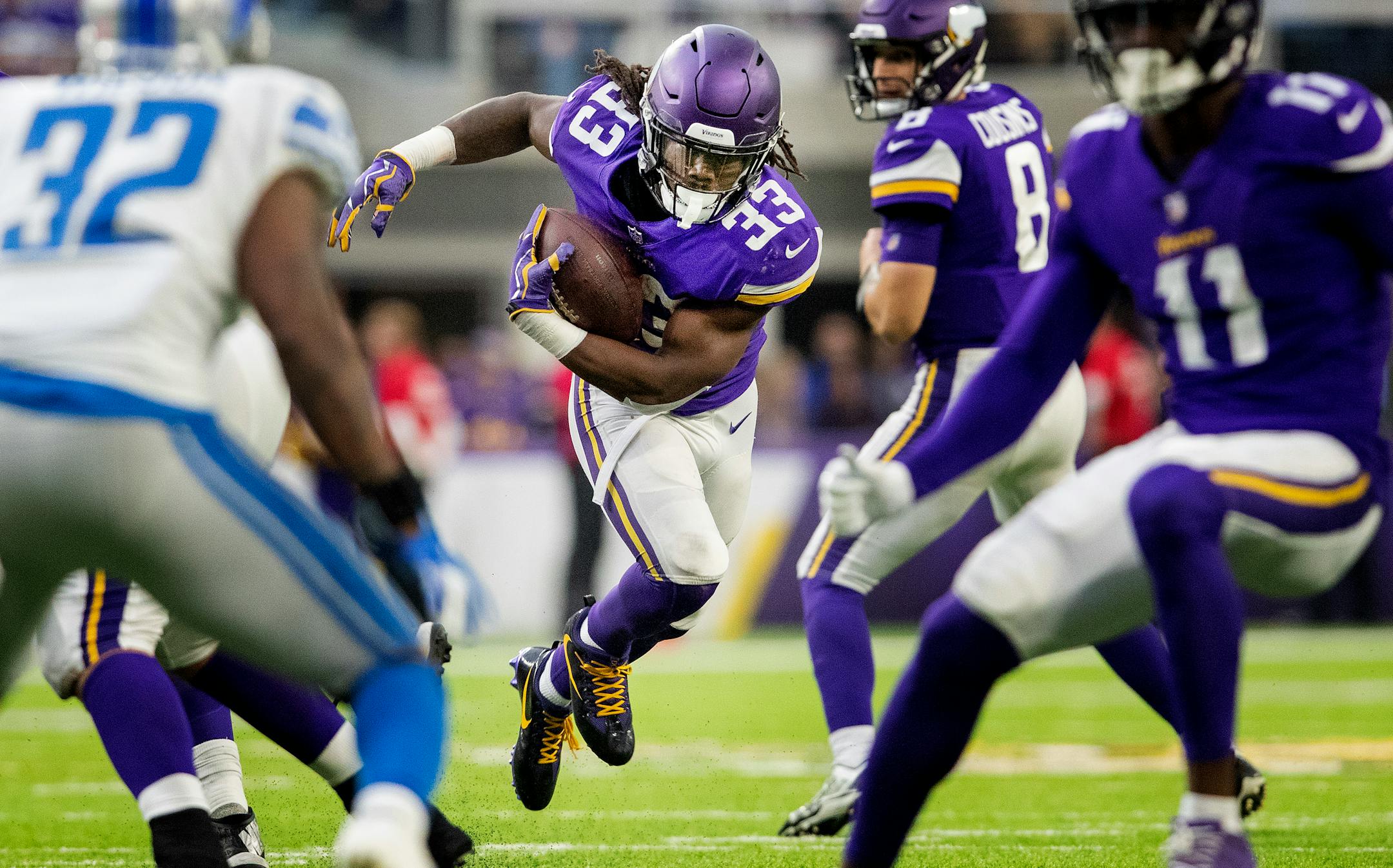 Vikings running back Dalvin Cook