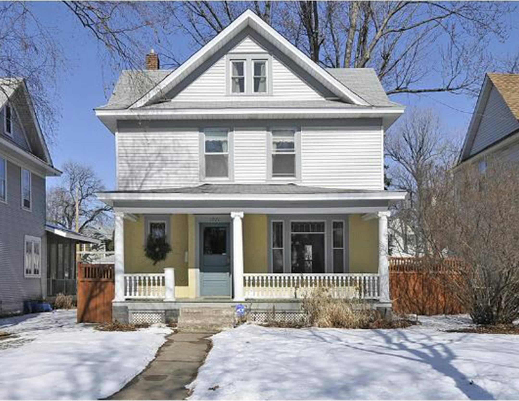... St. Paul
Built in 1911, this four-bedroom, two-bath house located in the Merrian Park neighborhood has 1,914 finished square feet and features three bedrooms on one level, fireplace, refinished hardwood floors, formal dining room with built-in buffet, full partially finished basment and two-car detached garage. Listed by Steven Rosnow, Edina Realty, 612-419-9827.