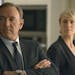 This image released by Netflix shows Kevin Spacey as Francis Underwood, left, and Robin Wright as Clair Underwood in a scene from "House of Cards." Th