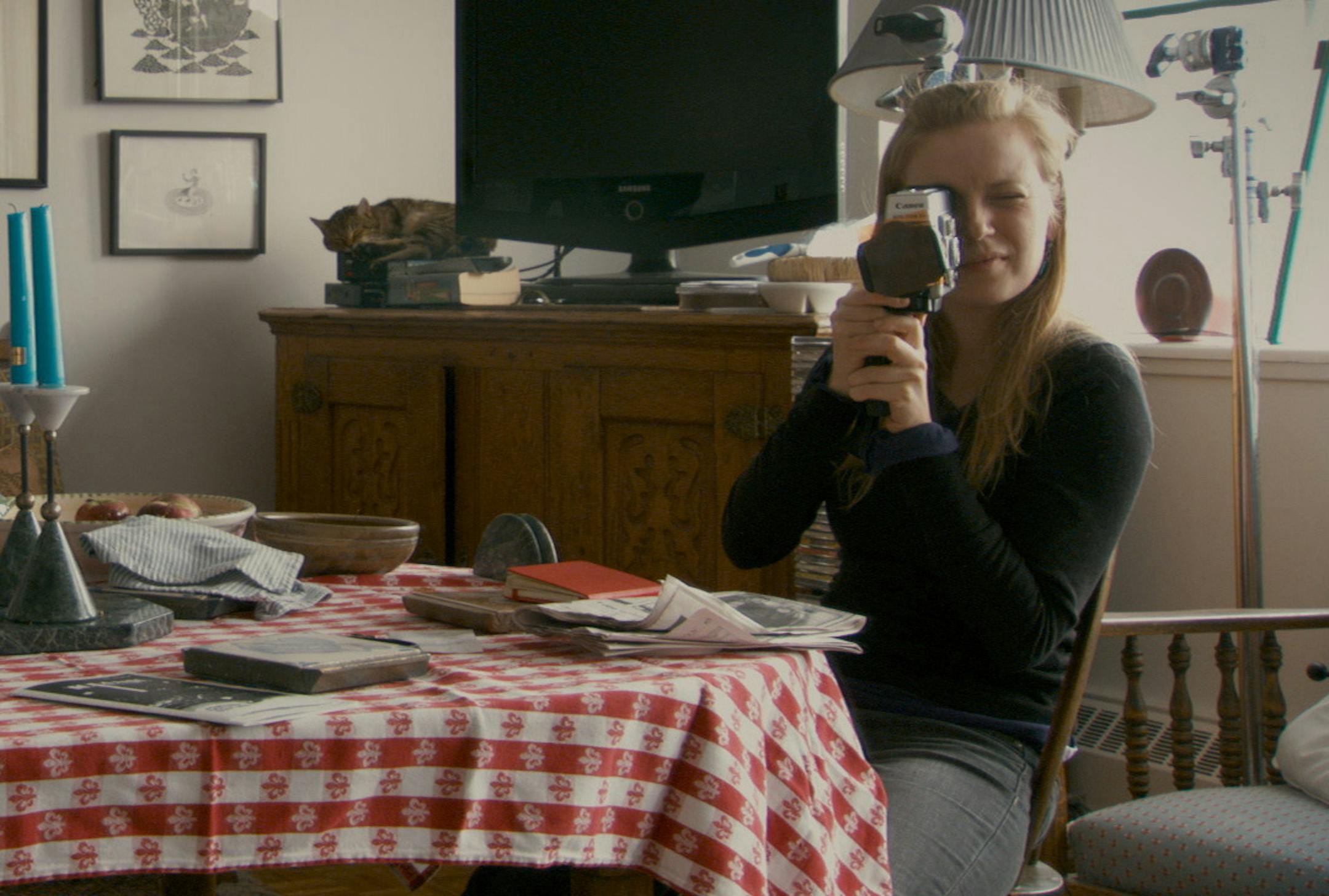 Director Sarah Polley in scene from "Stories We Tell."