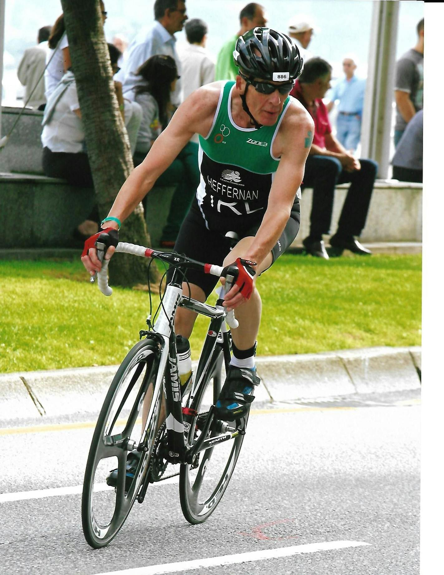 Triathlete Dave Heffernan