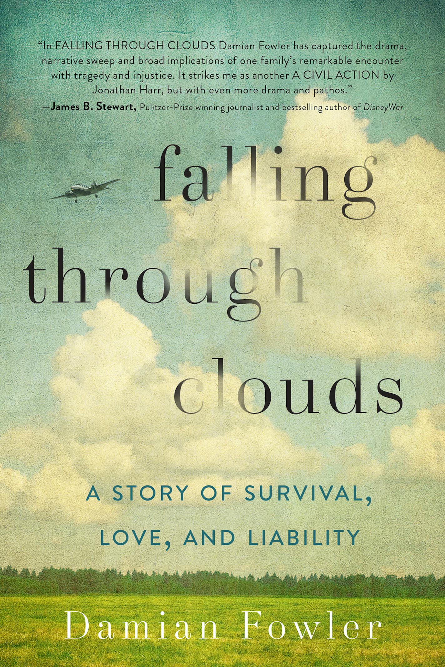 "Falling Through Clouds," by Damian Fowler