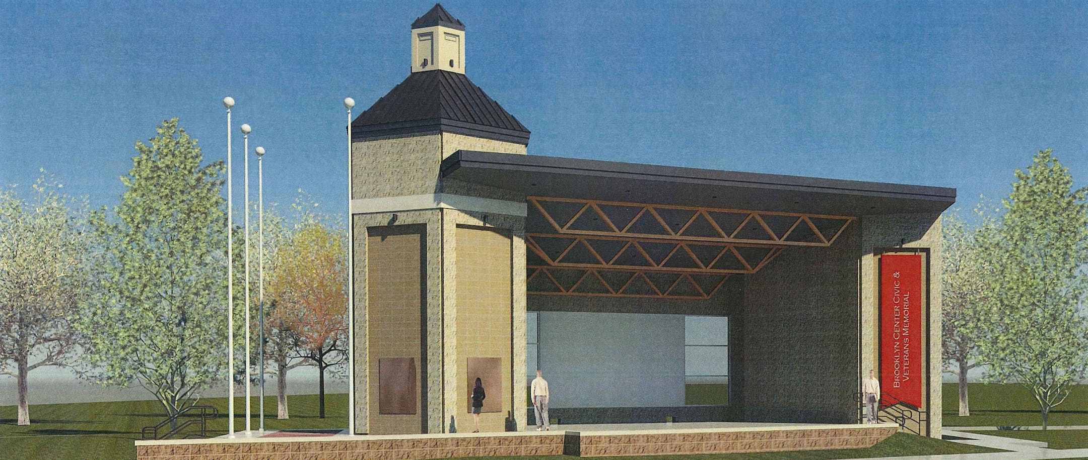 Centennial Civic & Veterans Memorial Amphitheater, City of Brooklyn Center