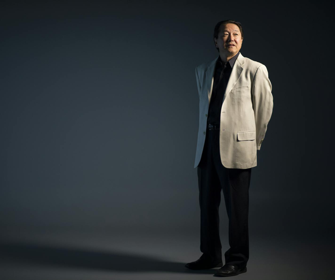 Shiomi was photographed Friday, May 8, 2015 in the Star Tribune studios. ] Aaron Lavinsky &#xef; aaron.lavinsky@startribune.com Rick Shiomi, co-founder of Mu Performing Arts and a playwright with 40 years of theatrical work, has won the McKnight Distinguished Award, a lifetime honor that celebrates his accomplishments and comes with a $50,000 cash prize. Shiomi, who stepped away from Mu a couple of years ago, is still driving hard. He and some other veterans are founding a new theater company in